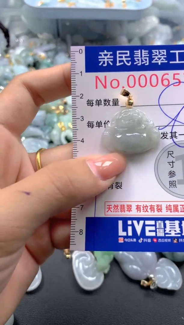 颈饰未镶嵌翡翠6577