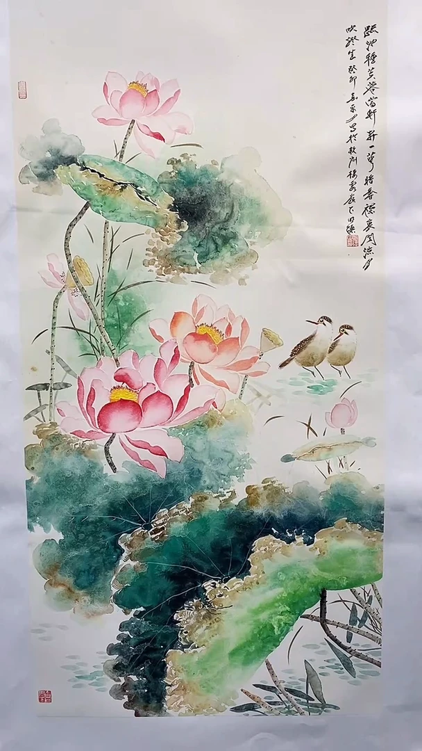 国画画都展厅明德老师国画作品18
