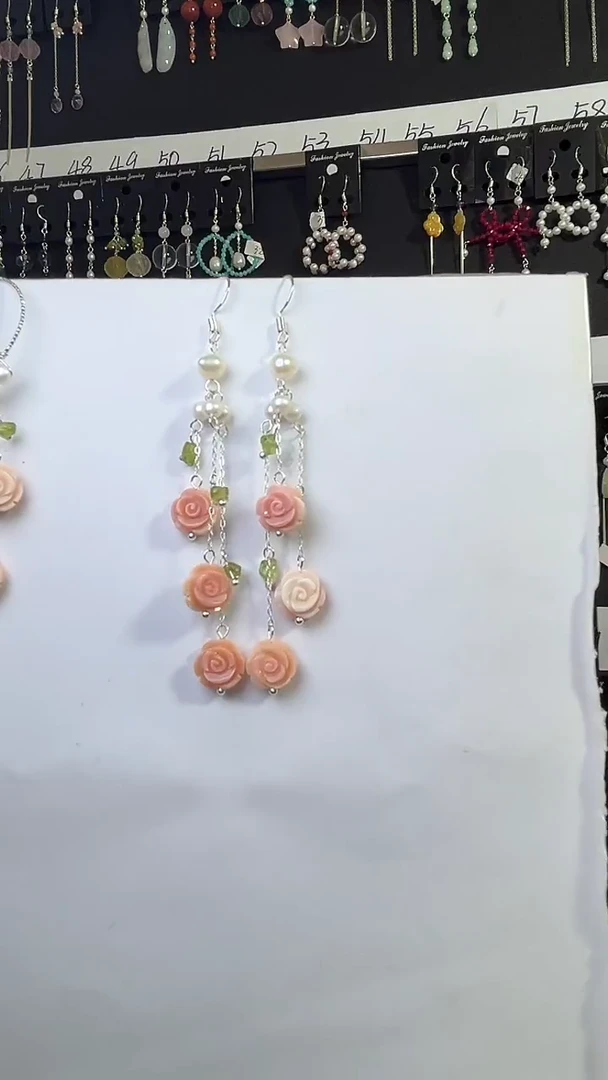翡翠未镶嵌耳饰芷* 芷曦