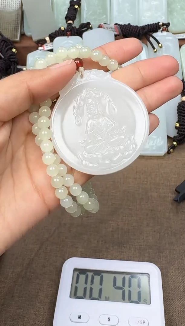 【闪购商品】和田玉颈饰未镶嵌和田玉挂件