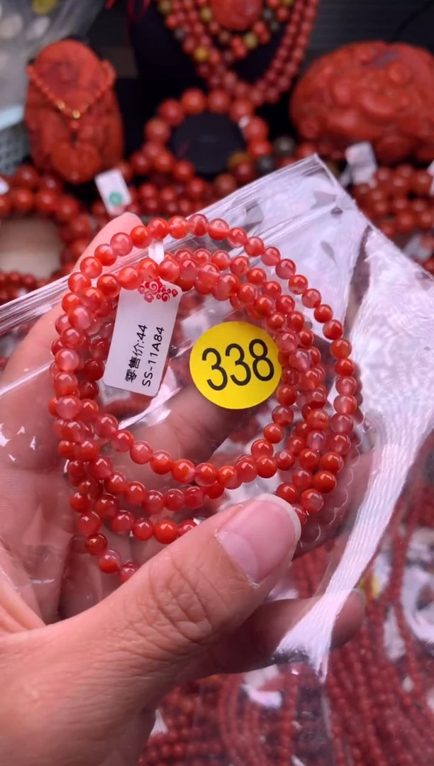【闪购商品】南红玛瑙珠宝奇石未镶嵌338-4