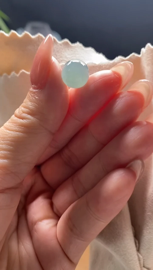 未镶嵌手链翡翠散珠卡10MM圆珠