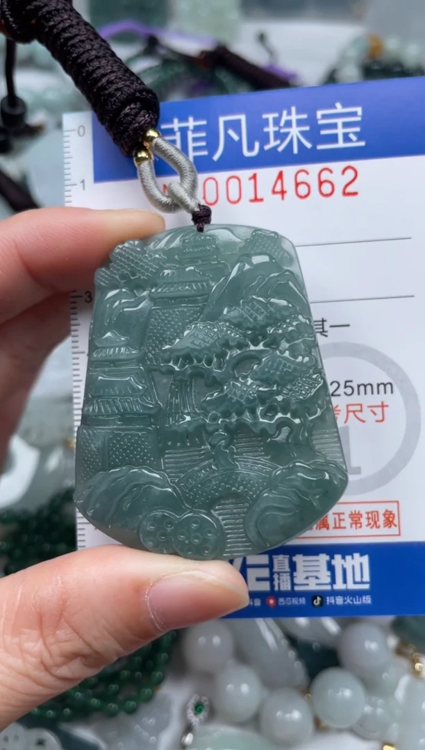 颈饰未镶嵌翡翠14662