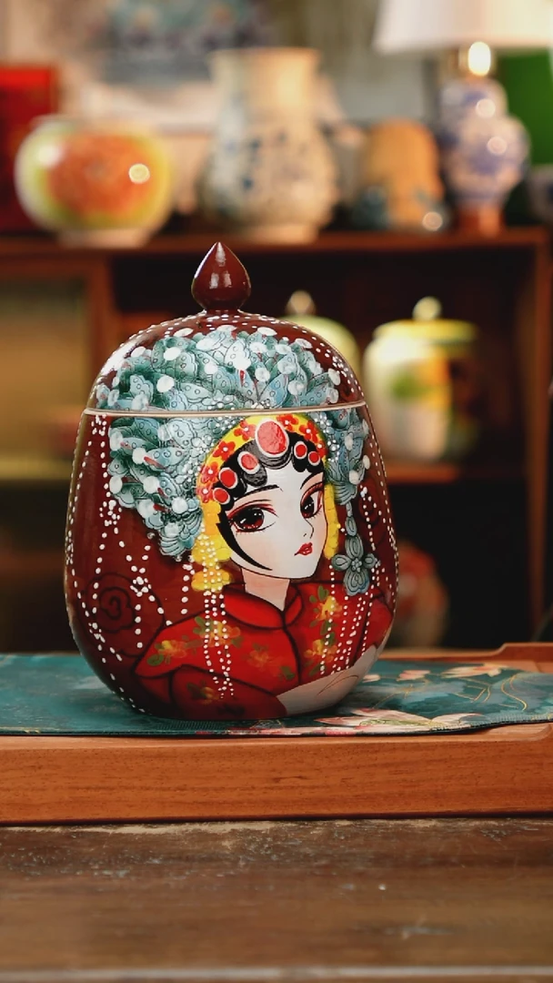 杯景德镇纯手工釉下彩精品茶具水杯