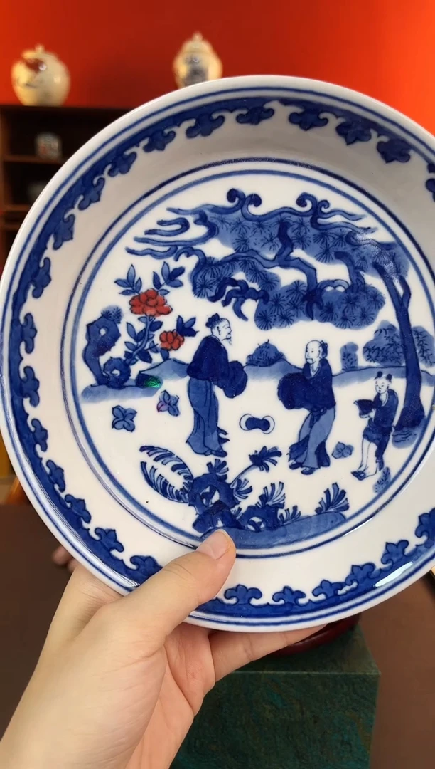 摆件景德镇美丽光明QHF041