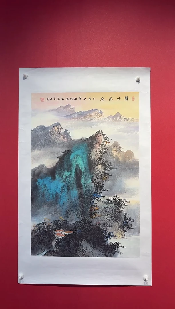 国画经典国画宣纸手绘