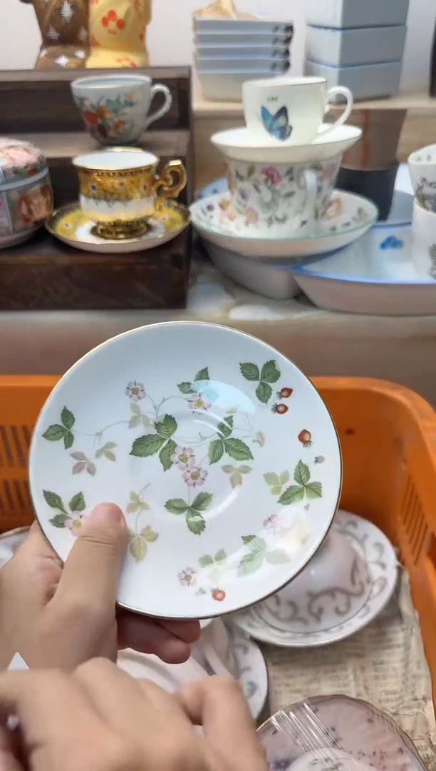 茶杯紫砂清**合667淘艺中古瓷器全场满18元包邮