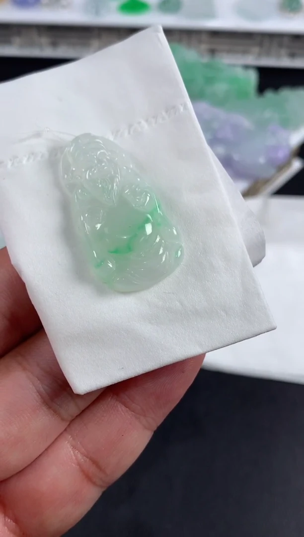 未镶嵌定制翡翠真***鸭翡翠