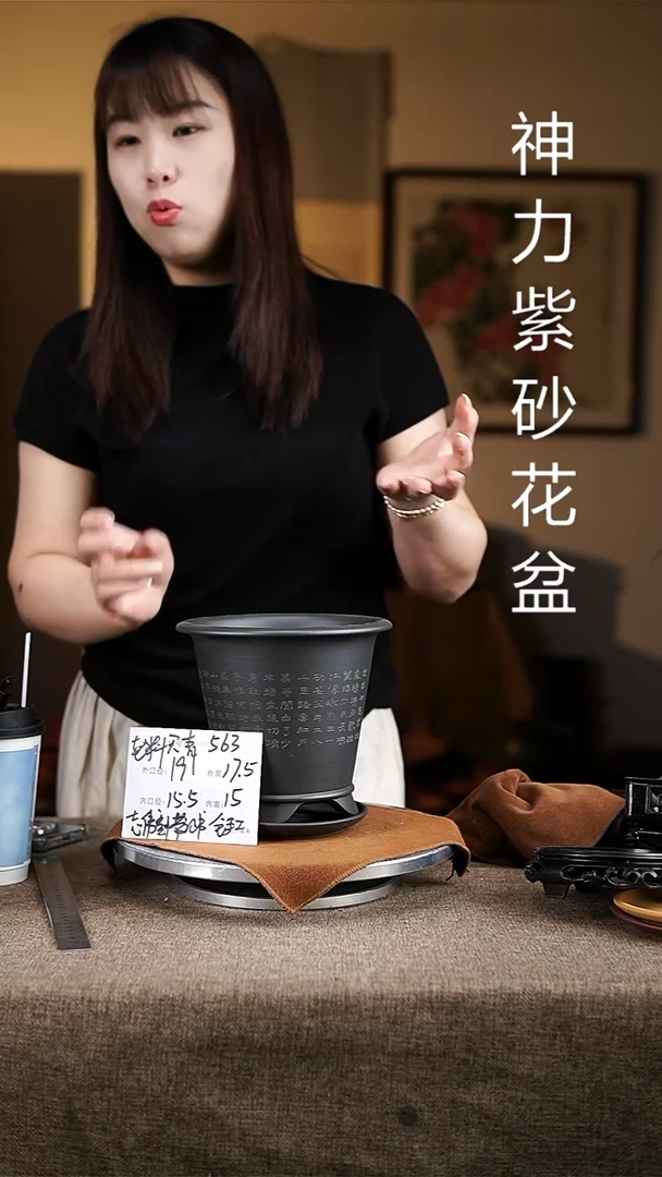 紫砂花盆紫砂花盆563+z