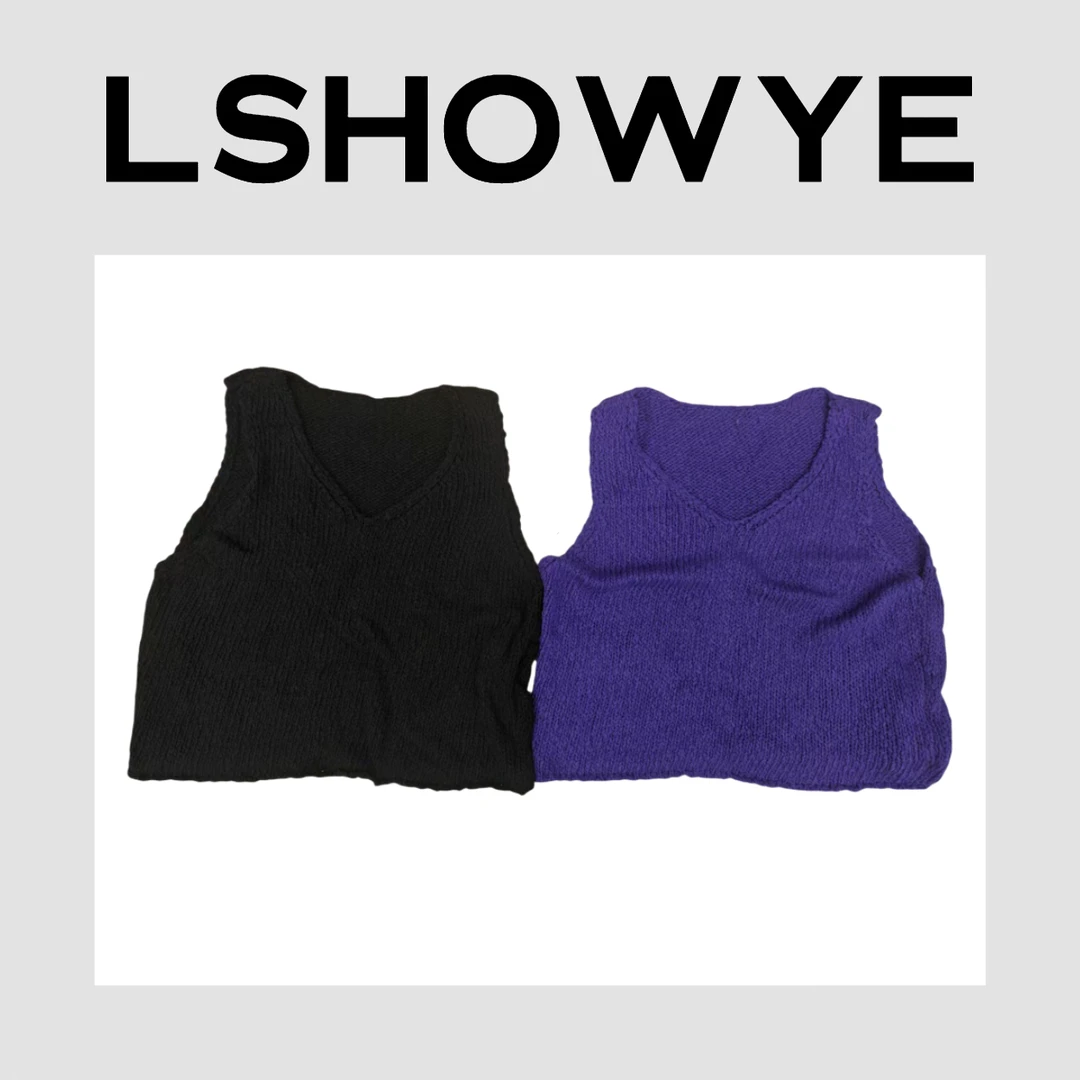 LSHOWYE｜V领背心毛衣 81578-1