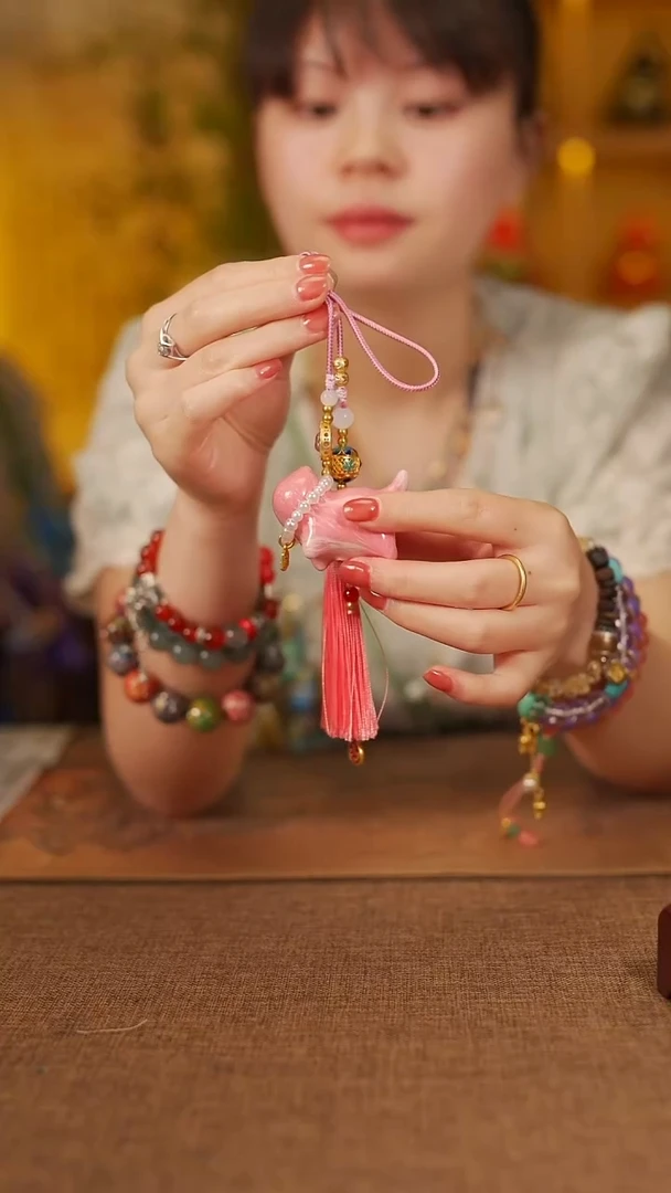 553宴禾堂漆猫挂件------68