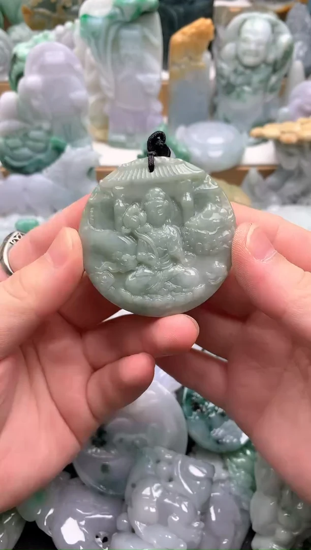 吊坠(不含链)未镶嵌翡翠1