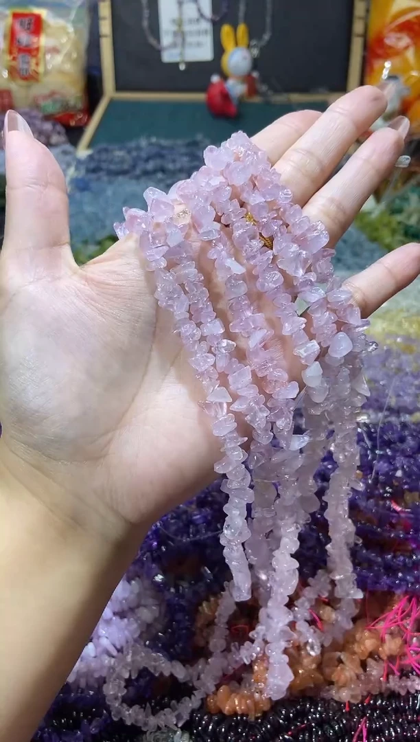 【闪购商品】水晶珠宝半成品未镶嵌冰紫马粉