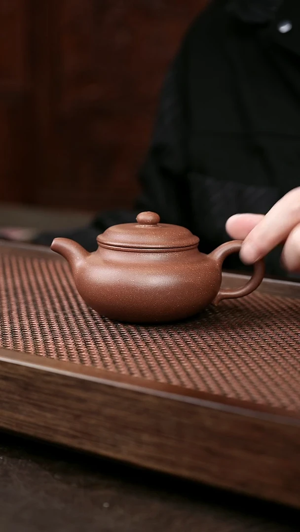 茶壶紫砂老紫泥仿古