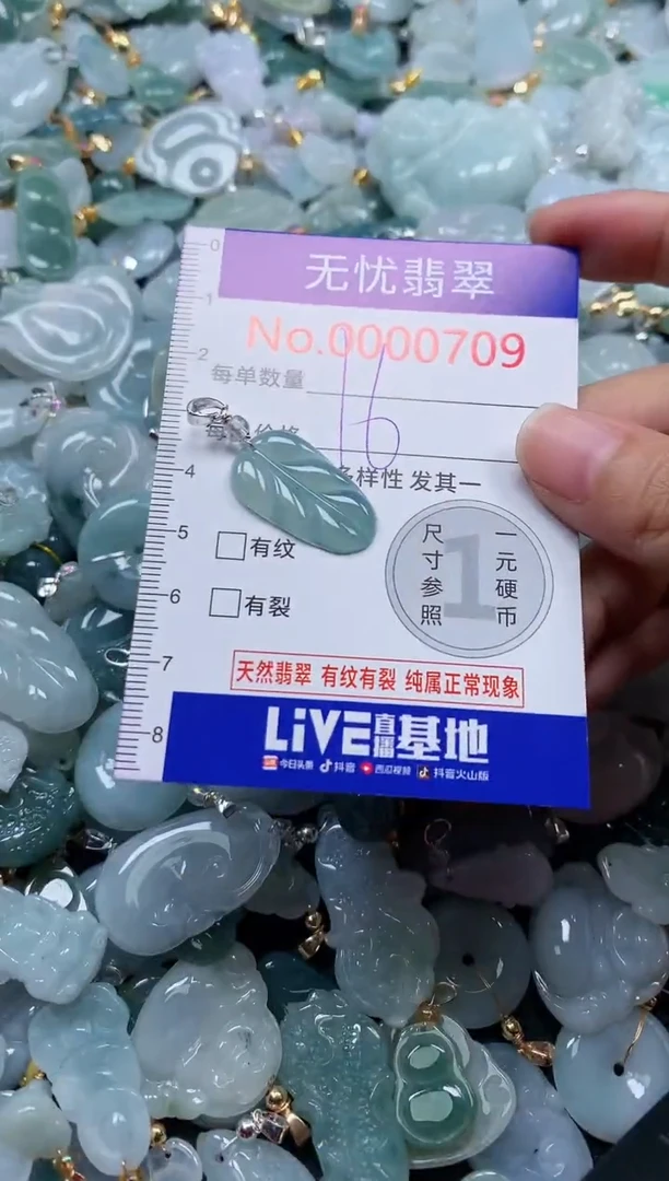颈饰未镶嵌翡翠709