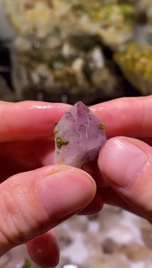 未镶嵌珠宝半成品水晶40号四川超七花园水晶