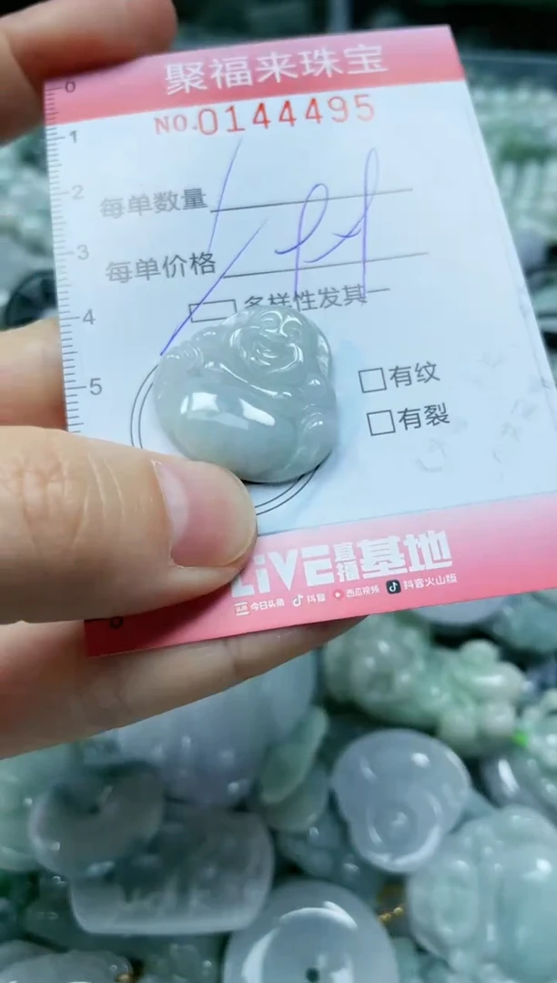 【闪购商品】翡翠未镶嵌颈饰闪购0144495多样性发其一