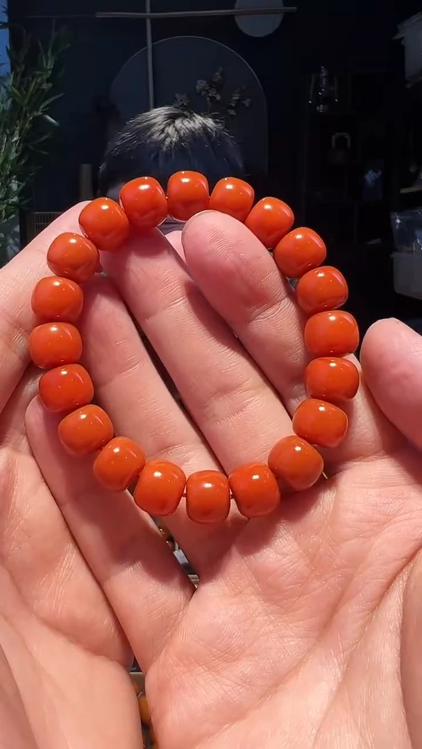 【闪购商品】南红玛瑙手串未镶嵌11+柿子黄