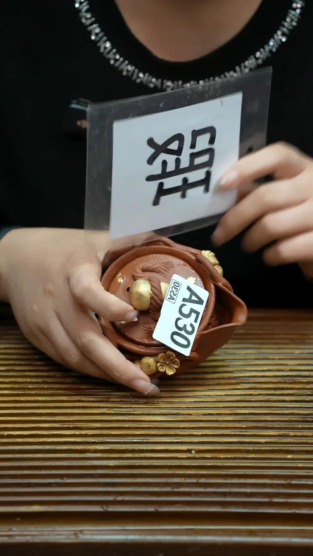 万古烧粗陶手工茶具