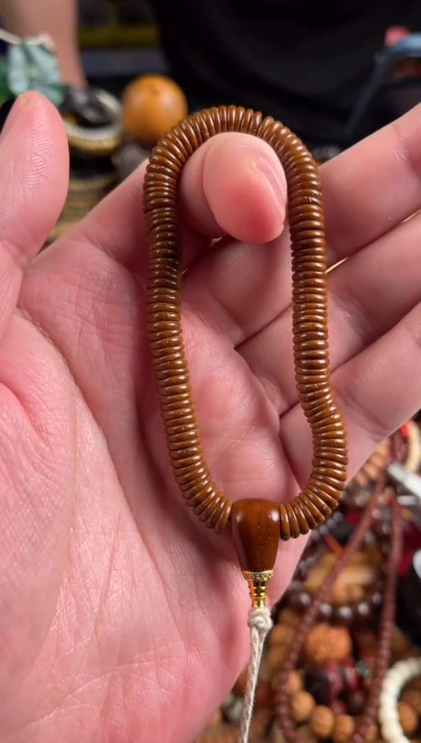 【闪购商品】紫金鼠手串王胖子文玩工作室紫金鼠大肠薄切深色