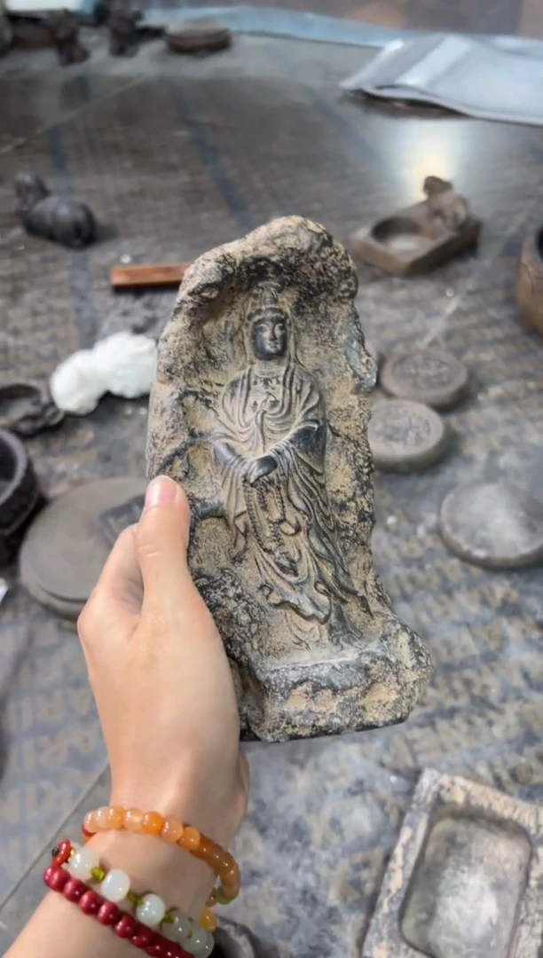 陶土【火山泥】普慈观音