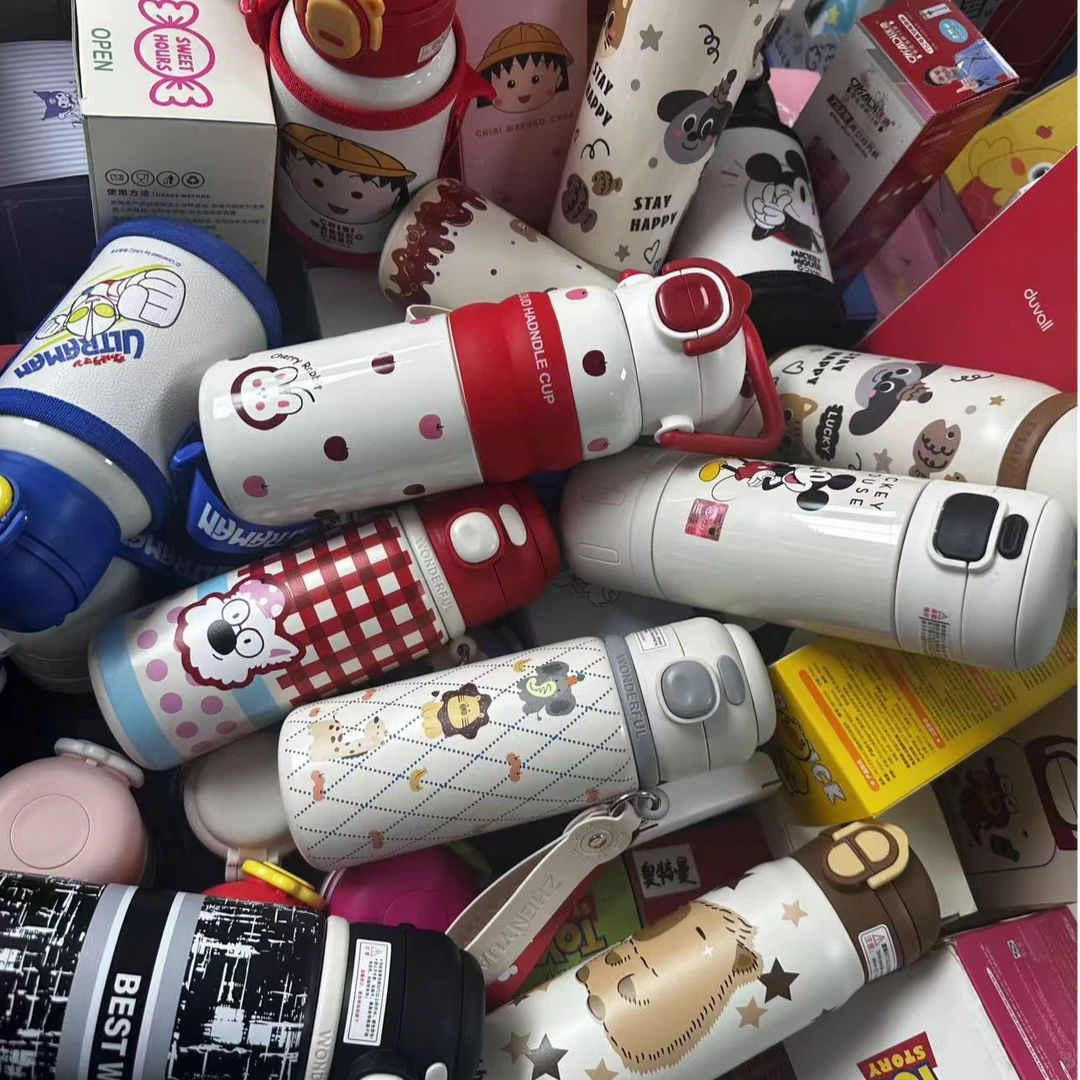 【玲子】Y6孤品浮力捡漏大牌小学生高颜值可爱便携车载保温水杯