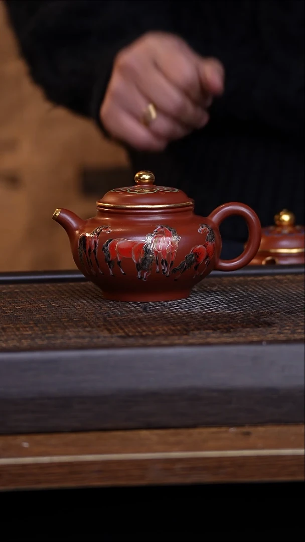 茶壶紫砂宜兴手工原矿紫砂壶001