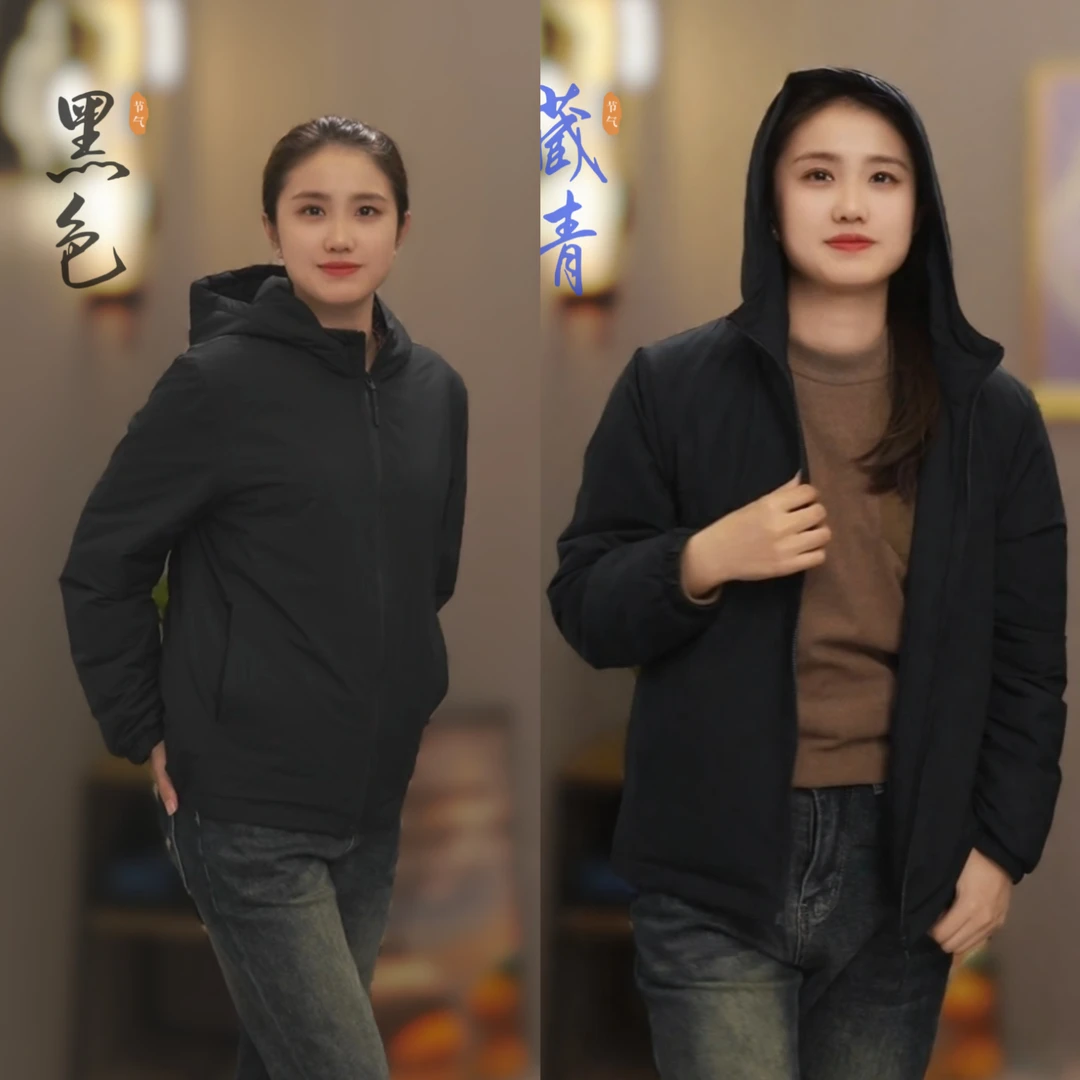 男士连帽米氪绒2两衣秋冬标准男款舒适冬季夹克时尚休闲防风透气