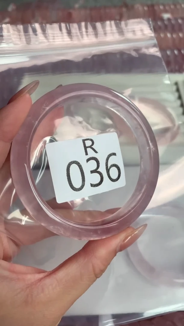 水晶珠宝半成品未镶嵌水晶手镯036-60