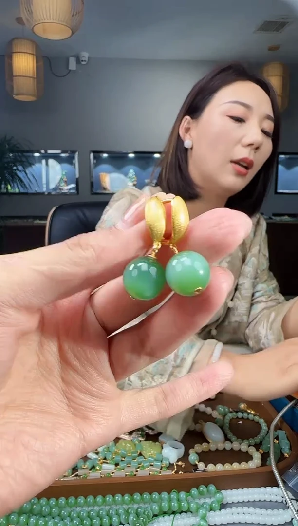 吊坠(不含链)银S925镶嵌和田玉1