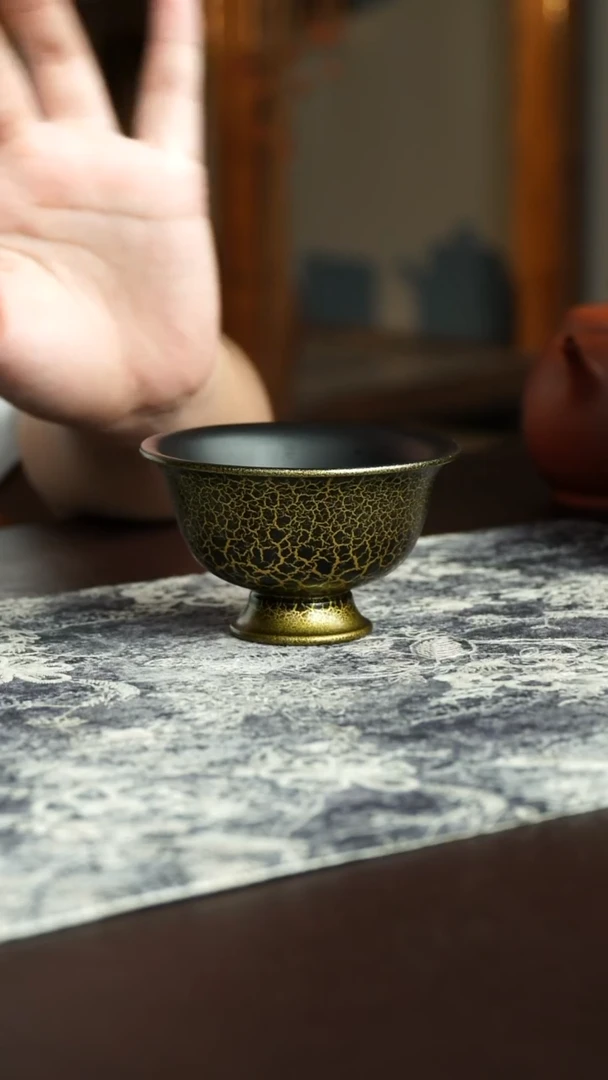 茶杯紫砂47号宜兴紫砂原矿作品