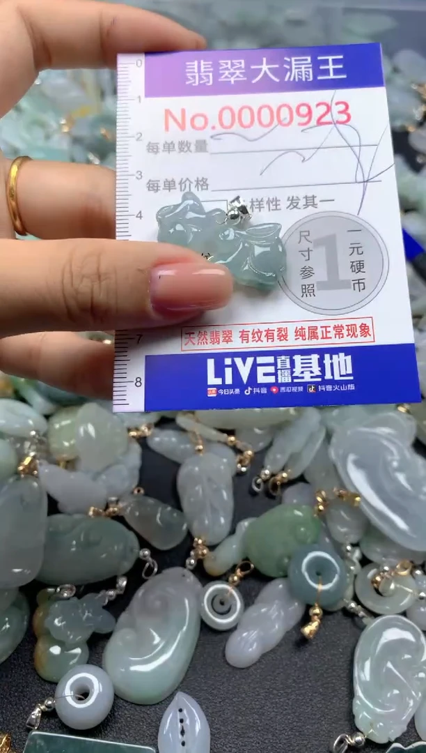 颈饰未镶嵌翡翠923