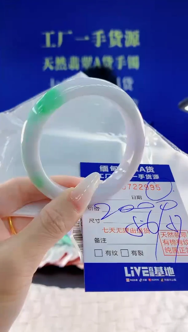 未镶嵌手镯翡翠95天然翡翠A货