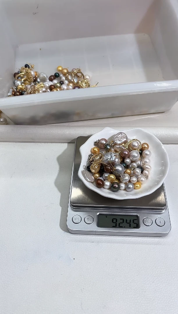颈饰未镶嵌淡水珍珠P106重92.4克