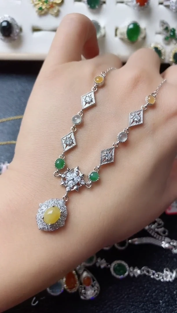 【闪购商品】翡翠戒指银S925镶嵌11111