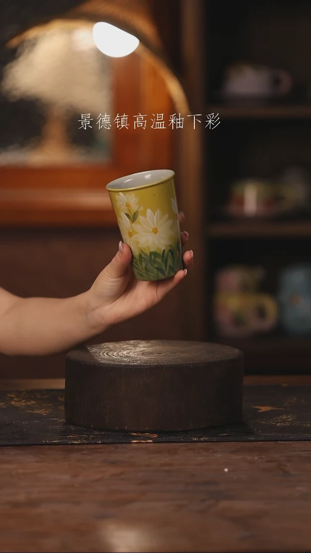 陶瓷景德镇高温釉下手绘陶瓷143