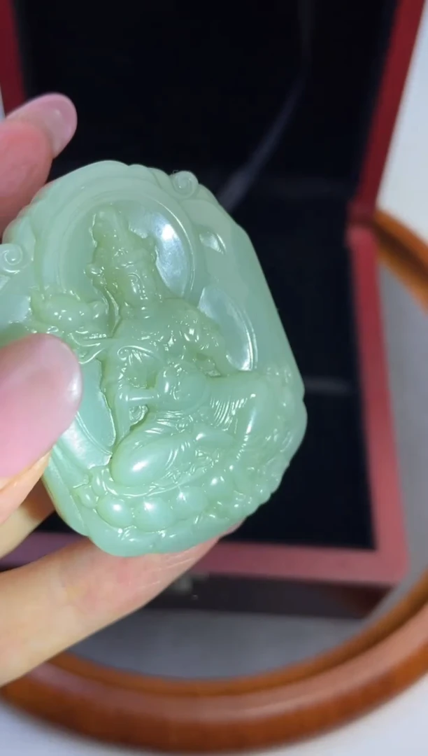 和田玉未镶嵌挂件2225716