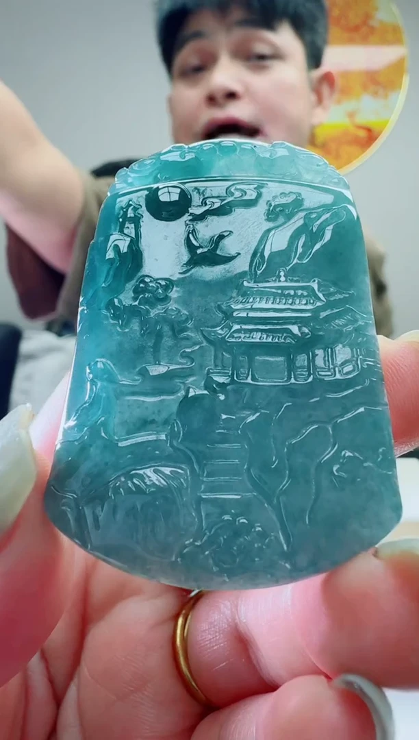 翡翠未镶嵌颈饰多样性随机发其一