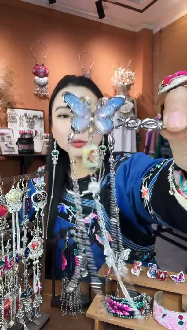 【闪购商品】刺绣纯手工民族风发簪