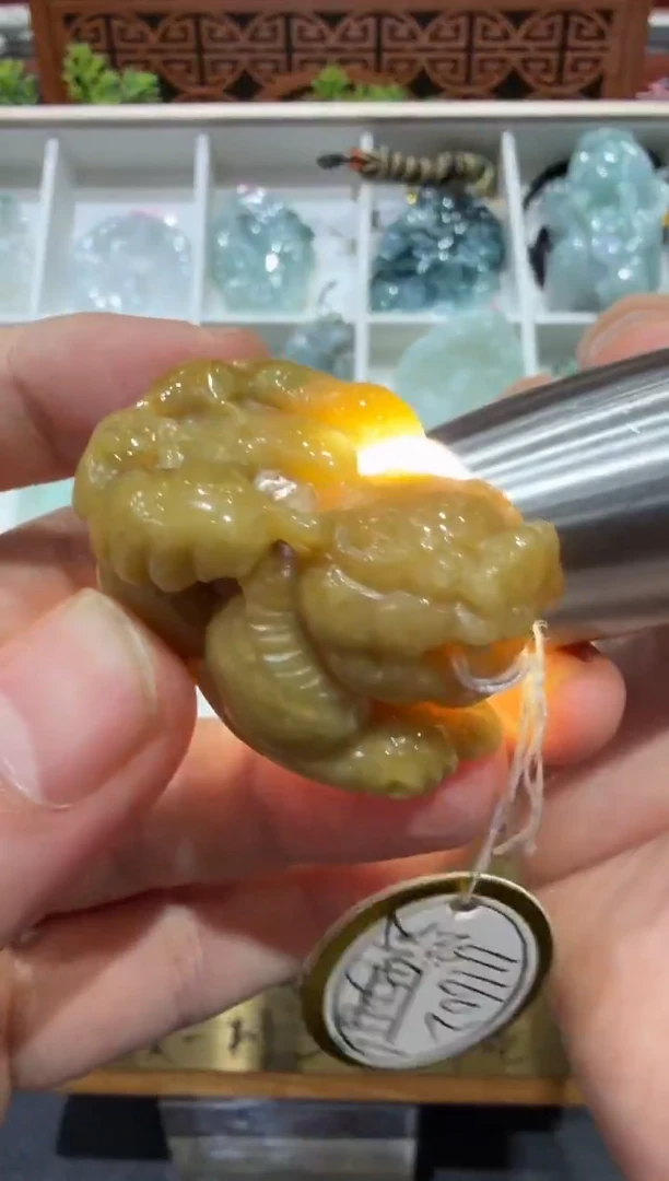 未镶嵌挂件翡翠A货翡翠多样性孤品