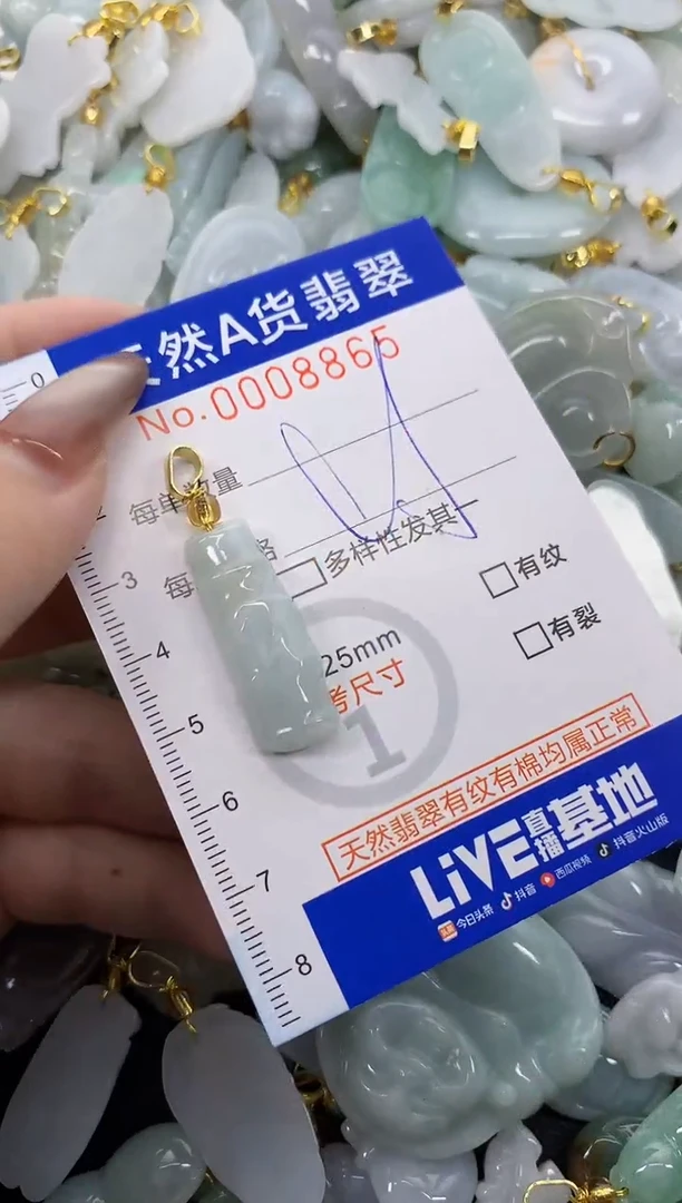 翡翠未镶嵌颈饰天然A货翡翠