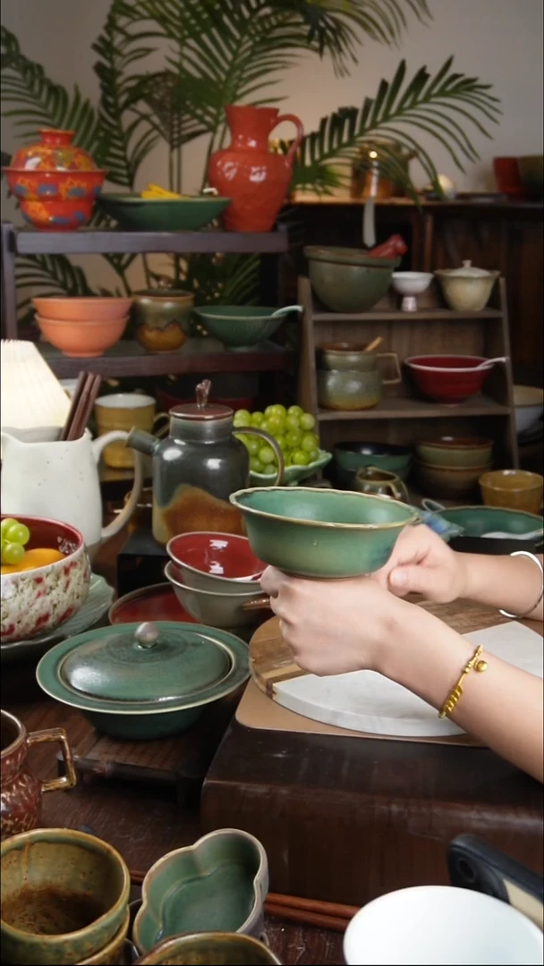 碗景德镇手工高温餐具