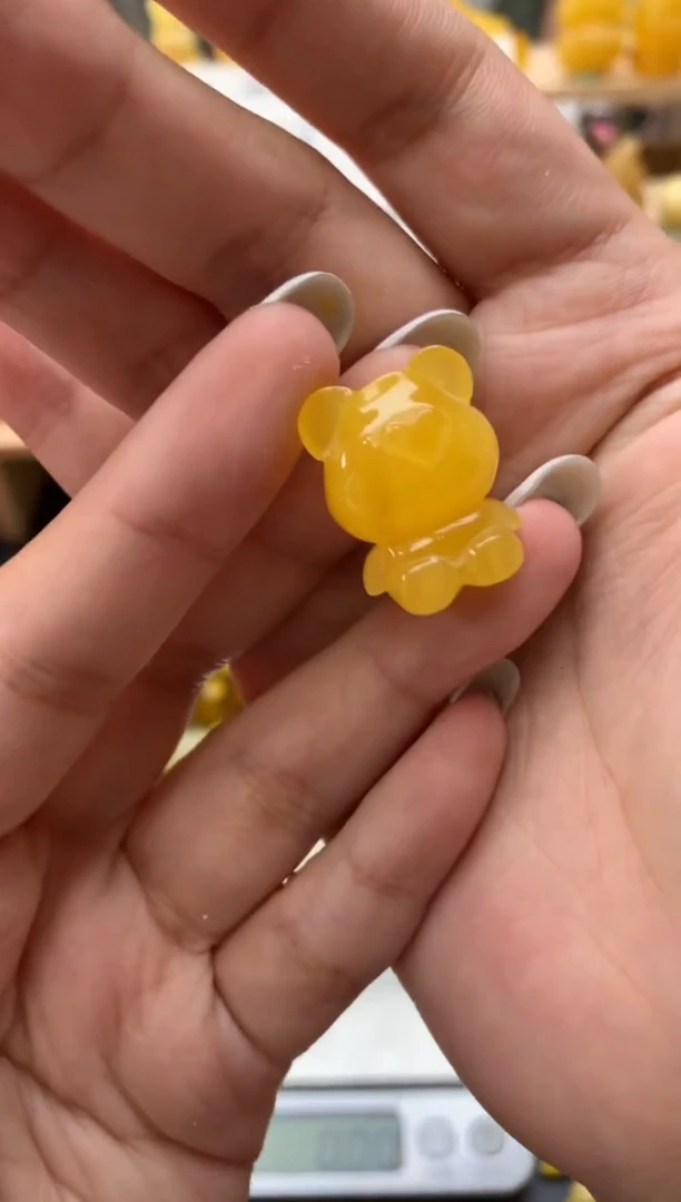 琥珀未镶嵌珠宝奇石061琥珀蜜蜡大微瑕包括花粉坑裂