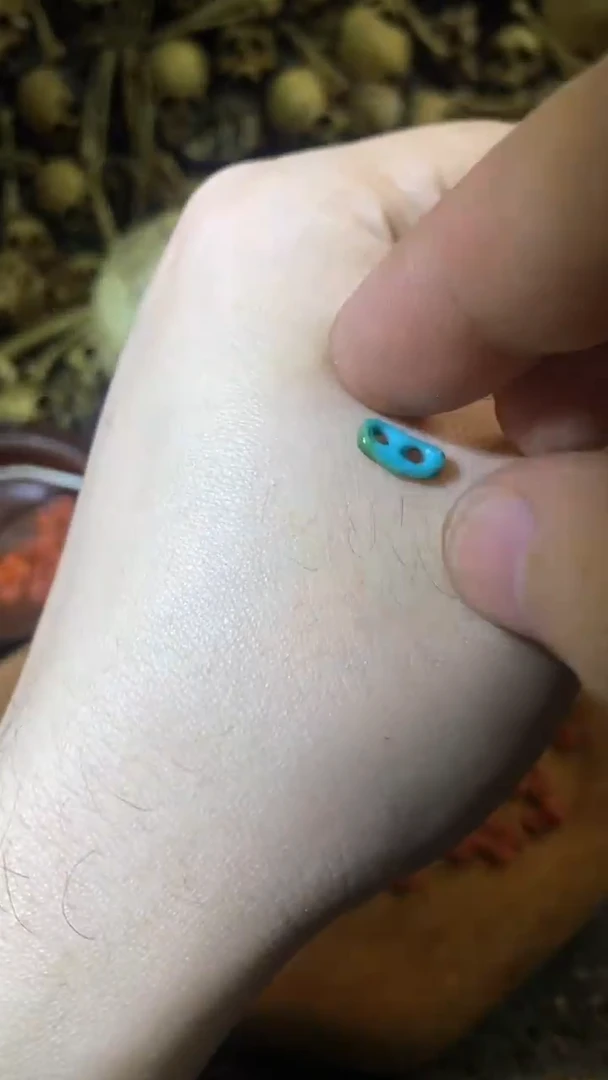 【闪购商品】绿松石颈饰未镶嵌67绿松石隔珠卡子