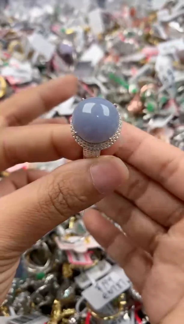 未镶嵌戒指翡翠666             5