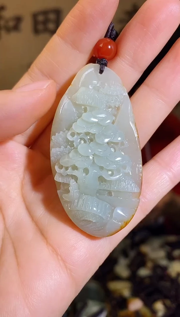 颈饰未镶嵌和田玉1