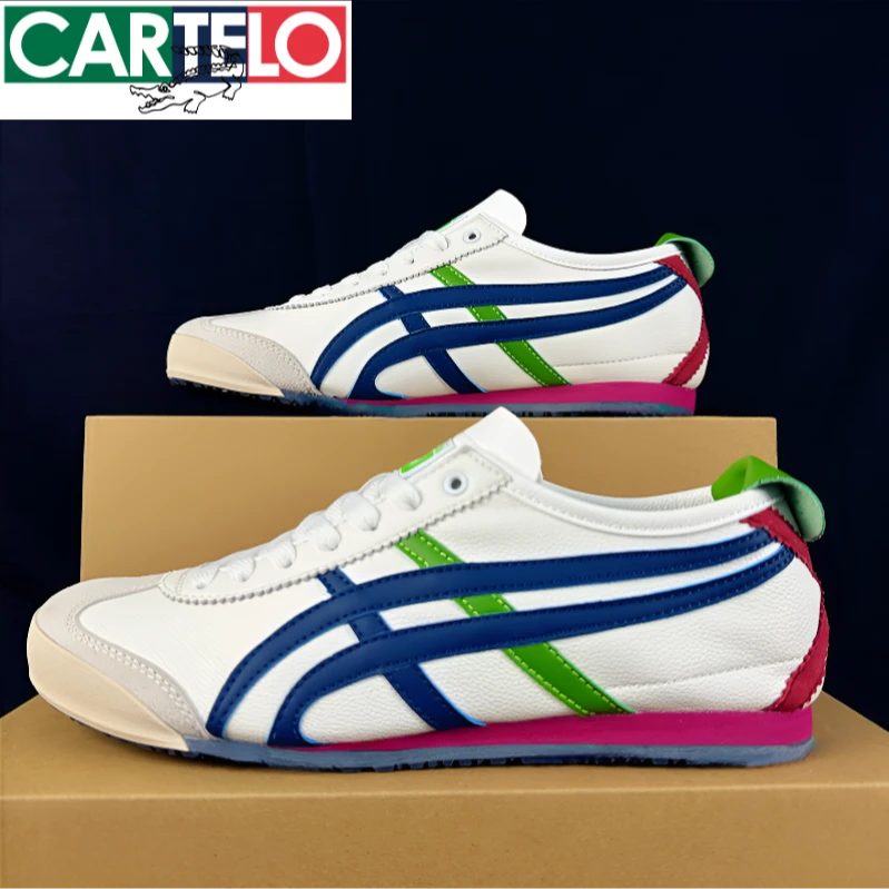 卡帝乐鳄鱼阿甘鞋男鞋潮牌2025新款休闲小白鞋子男士板鞋男款春季