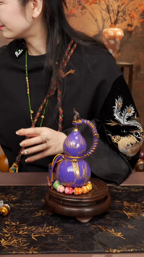 120--精品大漆酒葫芦-----98