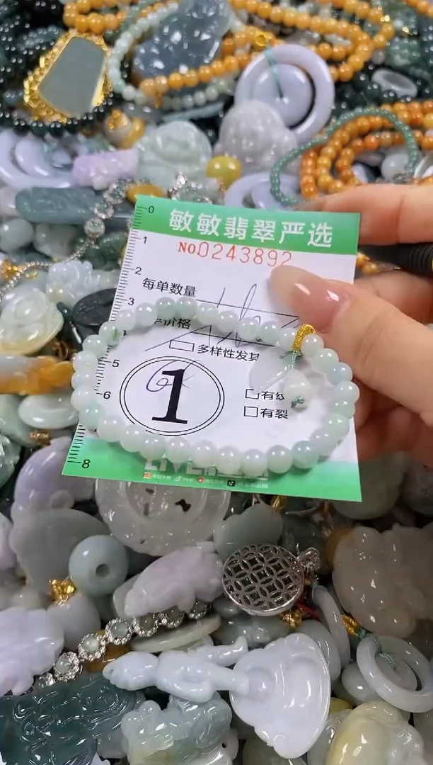 翡翠未镶嵌颈饰闪购0243892多样性发其一