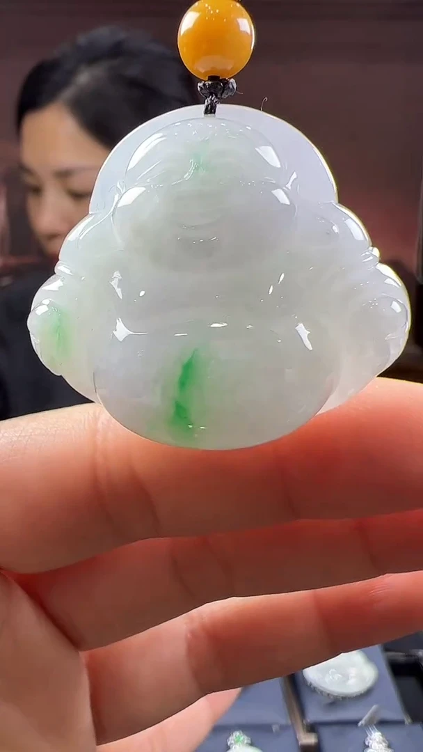未镶嵌挂件翡翠佛公